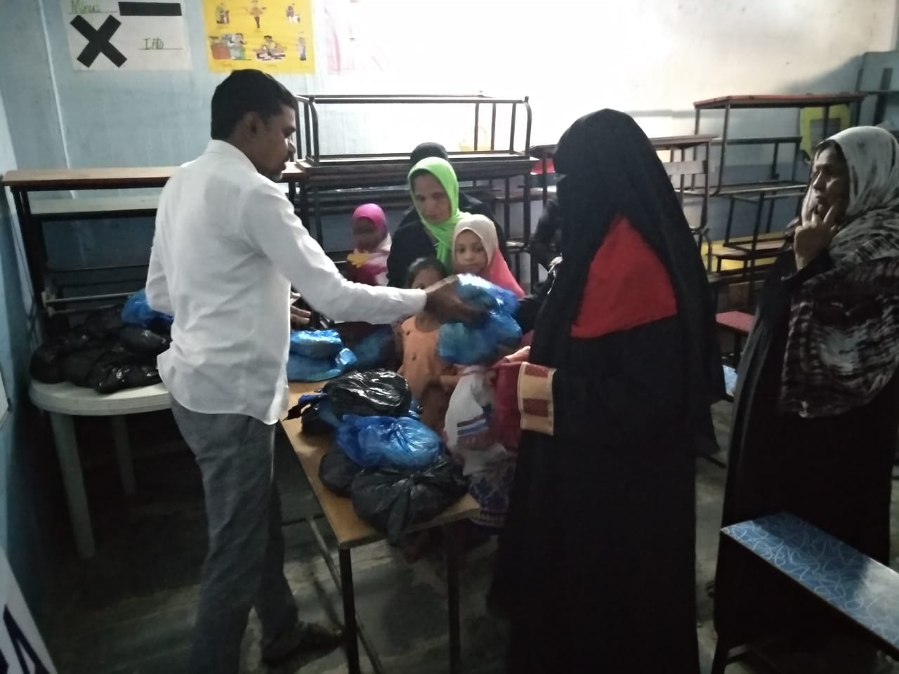 Eid Packets Distribution · 2