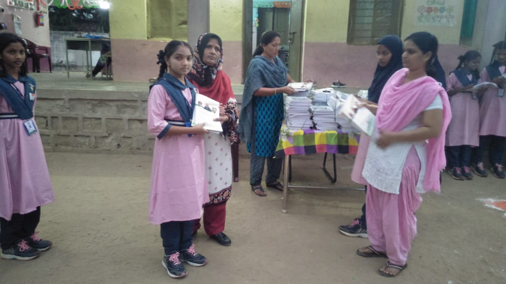 Note Books Distribution · 2